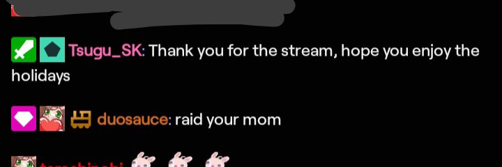Stream message